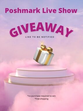 𝐏𝐨𝐬𝐡𝐦𝐚𝐫𝐤 𝐋𝐢𝐯𝐞 𝐒𝐡𝐨𝐰 𝐆𝐢𝐯𝐞𝐚𝐰𝐚𝐲 ~ You’ve unlocked free shipping for the entire show!